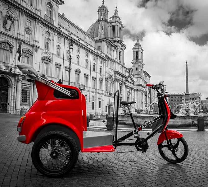 Pedicab Piazza Navona